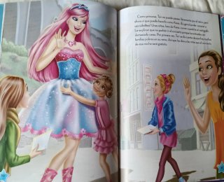 Cuento Barbie la princesa y la cantante