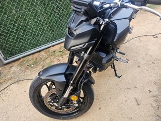 yamaha mt07 accidentada