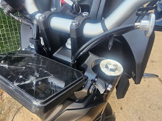 yamaha mt07 accidentada