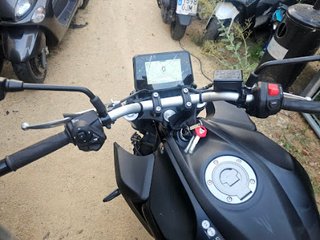 yamaha mt07 accidentada
