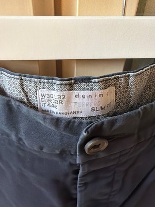 Pantalones Chinos Adolescente Azul y otro beige