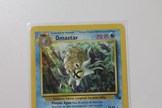 Carta Pokémon Omastar Etapa 2
