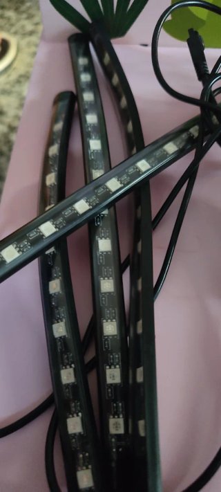 Luces azules led para coches