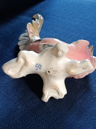 Figura Faisán Karl Ens Alemania Porcelana Vintage