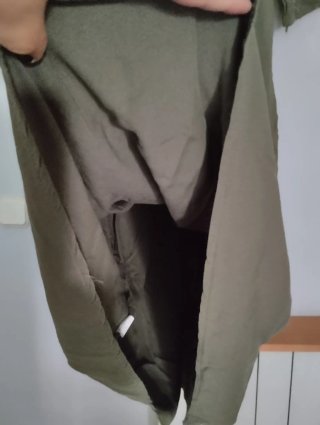 Vestido largo verde talla L