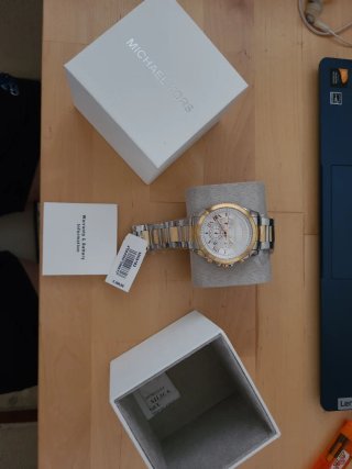 Reloj Michael Kors Bradshaw bicolor