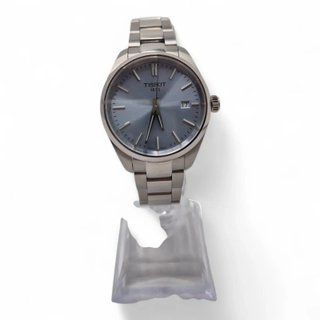 RELOJ TISSOT PR100 T150210 ESFERA AZUL CORREA ACERO + CAJA + ESLABONES