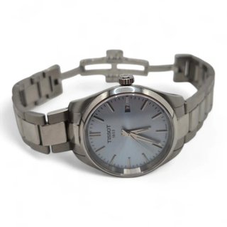 RELOJ TISSOT PR100 T150210 ESFERA AZUL CORREA ACERO + CAJA + ESLABONES