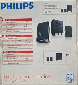Altavoces Philips 2.1 SPA1302