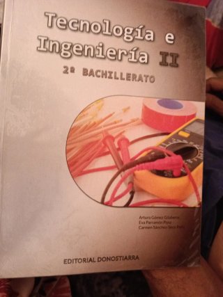 Tecnología e ingeniería II. 2o Bachillerato