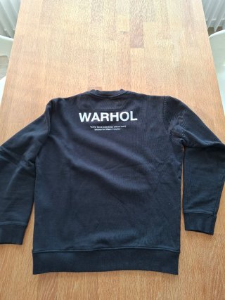Sudadera Zara Warhol Talla M