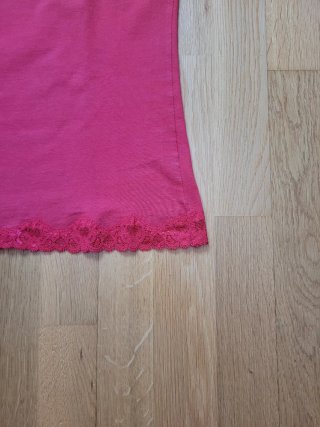 Top Sfera Encaje Rojo Talla S