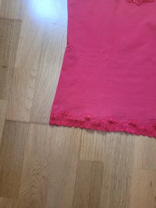 Top Sfera Encaje Rojo Talla S