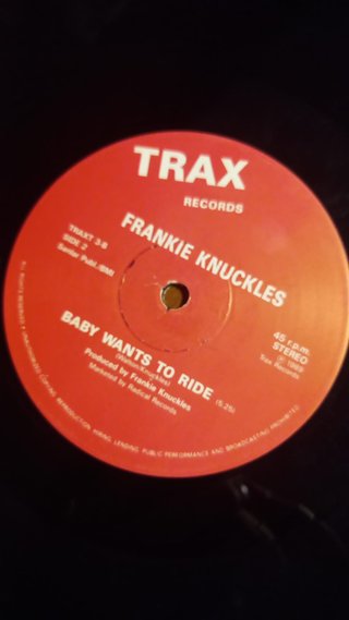 Frankie Knuckles 12 Your Love 1989 UK