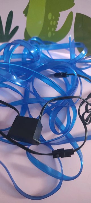 Luces LED azules para coche