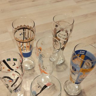 Ritzenhoff Set 6 Calici Birra Artisti Vari