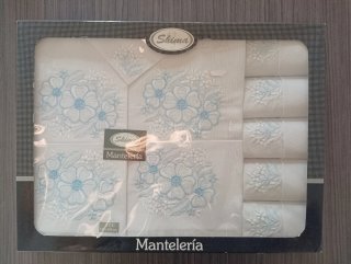 Mantelería Shima 12 comensales