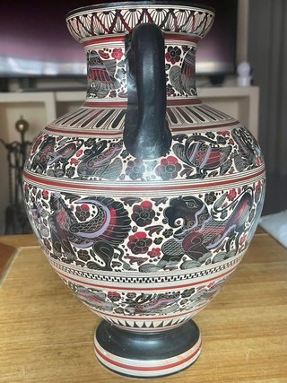 Jarrón griego artesanal corintio 625 BC sellado