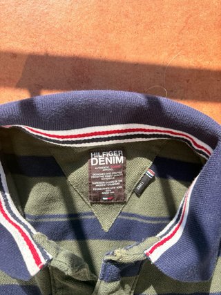 Camisa Polo Tommy Hilfiger Rayas