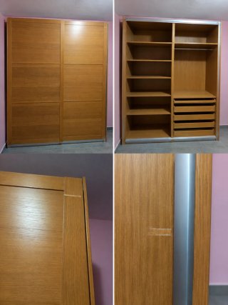 Armario modular Ikea madera