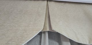 Cortinas Visillos con Bando Beige