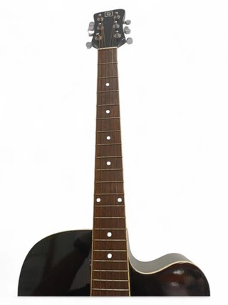 GUITARRA ESPAÑOLA OQAN 6 CUERDAS NEGRA QGA-21CBK + FUNDA