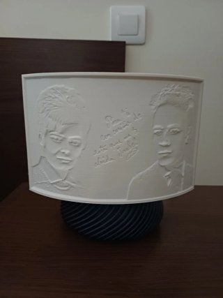 Lámpara 3D personalizada