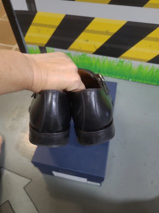 Zapatos Yanko Doble Hebilla plateada T42