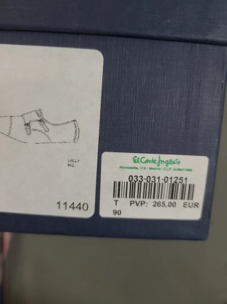 Zapatos Yanko Doble Hebilla plateada T42
