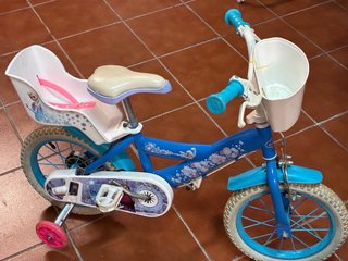 Bicicleta Frozen Niña