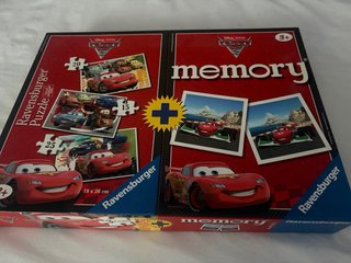 Puzzle y Memory Ravensburger Cars 2