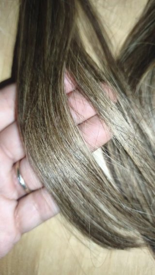 Extensiones Cabello Natural Adhesiva Castaño/Rubio