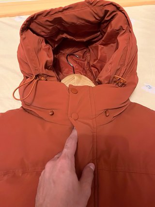 Chaleco Zara Naranja con Capucha unisex