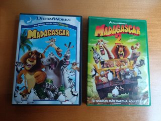 Pack DVD Madagascar 1 y 2 (Español)