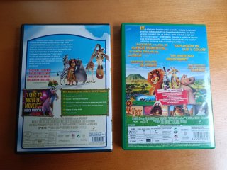 Pack DVD Madagascar 1 y 2 (Español)