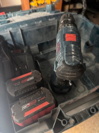 Taladro Bosch Profesional con baterías