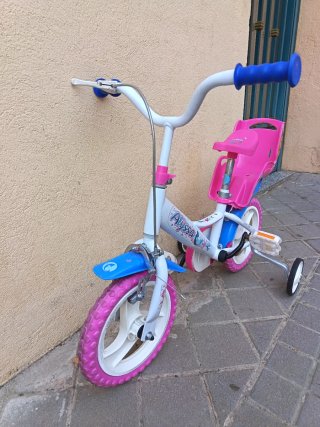 Bicicleta infantil Sirena Alissa 12" ruedines!