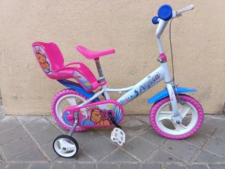 Bicicleta infantil Sirena Alissa 12" ruedines!