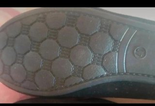 Zapatos planos negros Donic con detalle de flecos