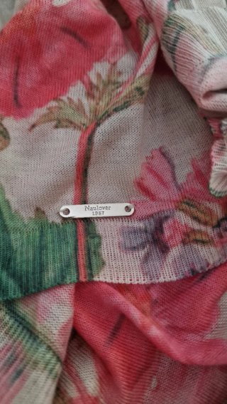 Camiseta Naulover floral multicolor