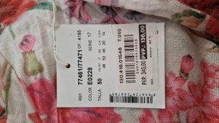 Camiseta Naulover floral multicolor