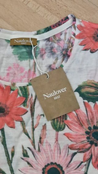 Camiseta Naulover floral multicolor