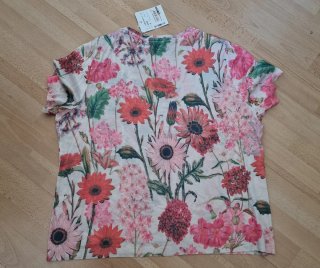 Camiseta Naulover floral multicolor