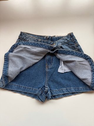 Stradivarius SKORT vaquero talla 32