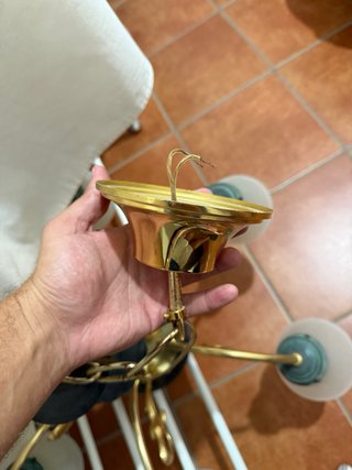 Lámpara de techo vintage 5 brazos