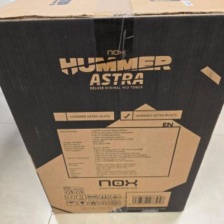 Caja PC Nox Hummer Astra Negra
