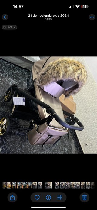 Carro de bebé completo