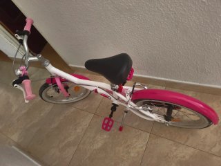 Bicicleta Infantil 16" Btwin Rosa