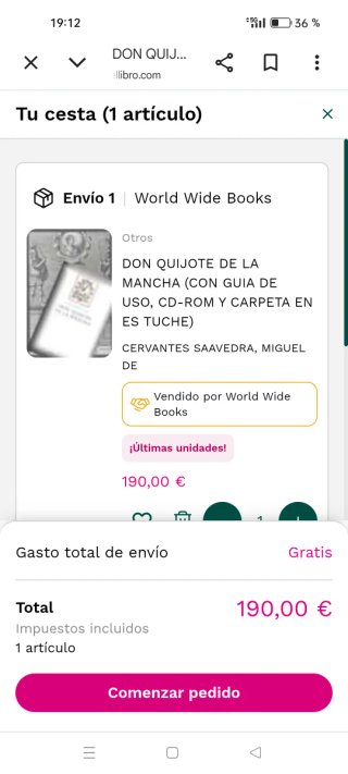 Don Quijote de la Mancha. EDICIÓN LUJO