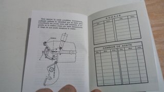 Manual OSSA 150 Instrucciones